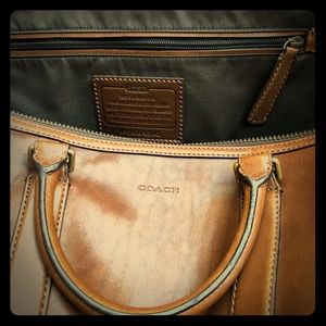 Coach Leather Bleeker Cabin Bag Style#93242